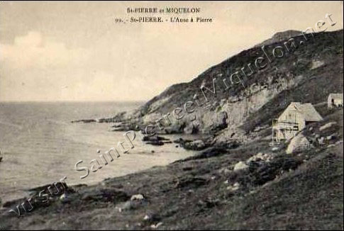 Anse à Pierre où arrivaient les câbles. Anse à Pierre où arrivaient les câbles.