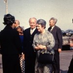 Visite du Général de Gaulle le 20 juillet 1967 - Mme De Gaulle