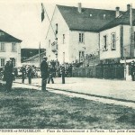 St Pierre, prise d'armes